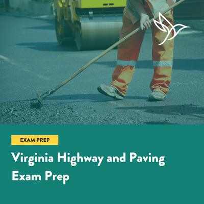 Virginia Asphalt, Paving, and Sealcoating (PAV) Contractor Exam Prep