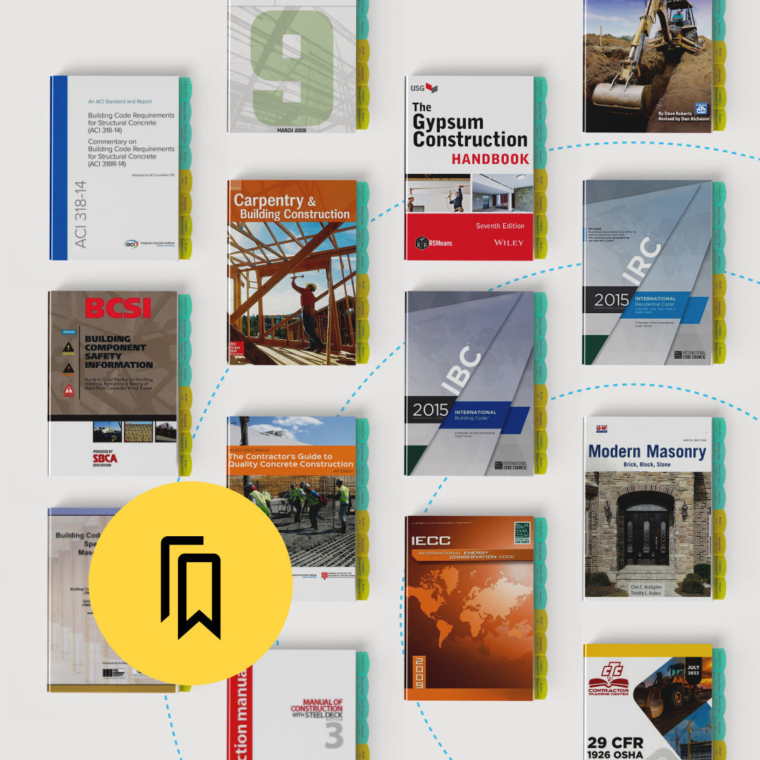 Alabama Building Contractor Under Four Stories Exam Tabbed and Highlighted Book Bundle