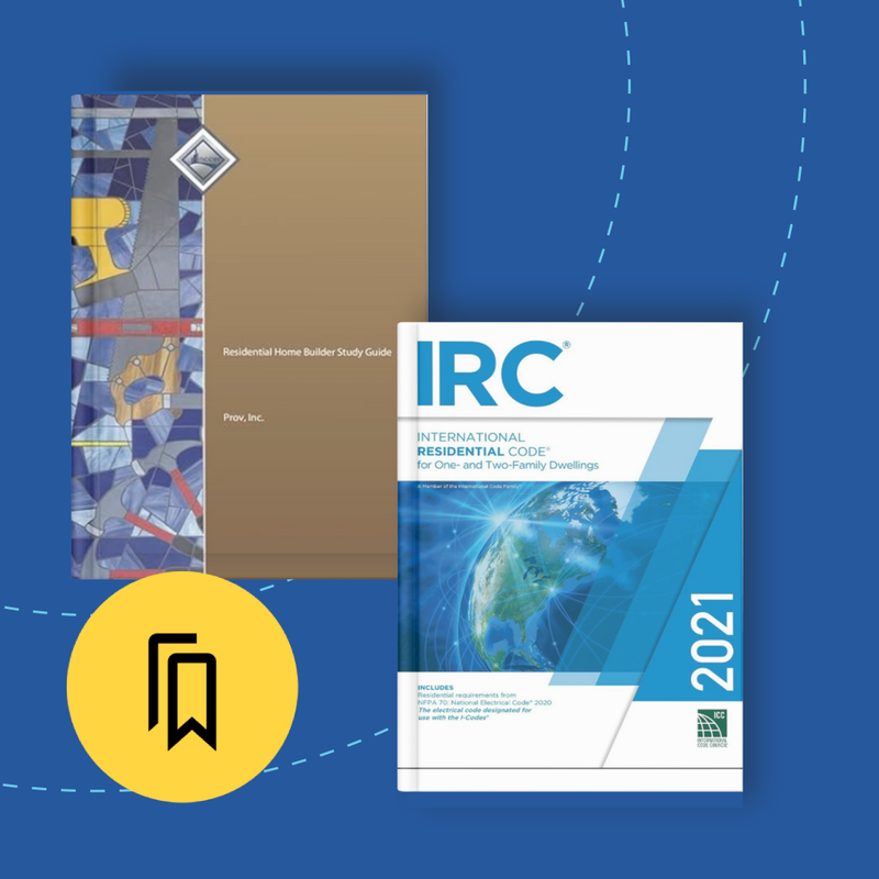 Alabama Home Builder (HBLB) Skill Exam Tabbed and Highlighted Book Bundle