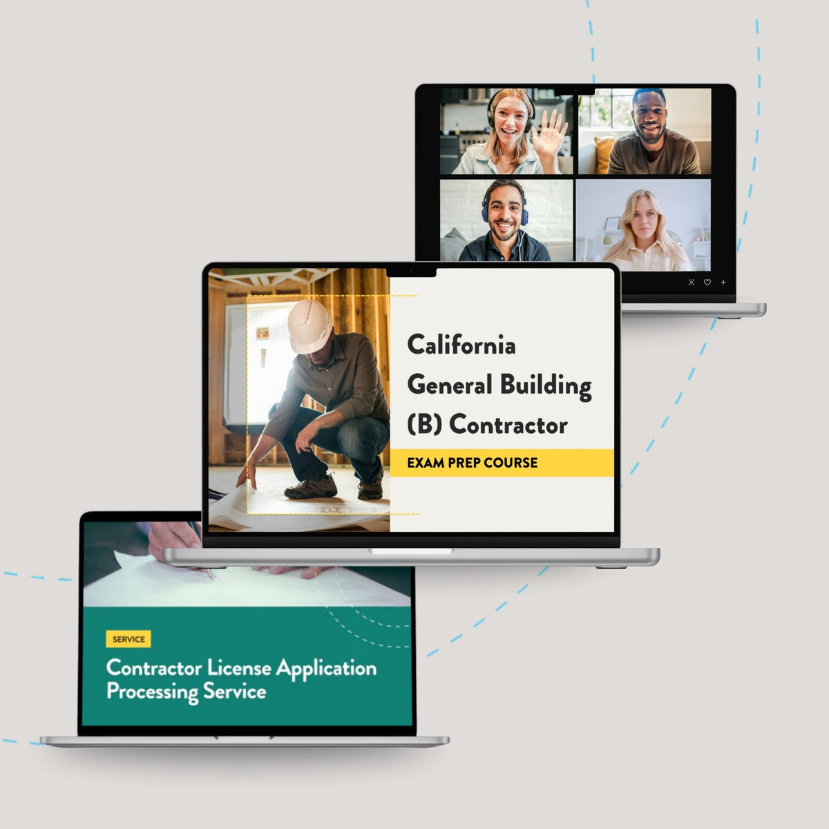 Full-Service Package: California General Building (B) Contractor Exam Prep