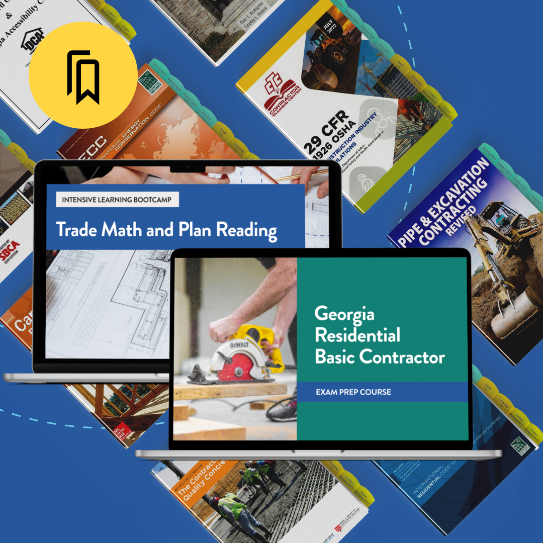 Georgia Residential Basic Contractor Pro Plus Exam Prep Package