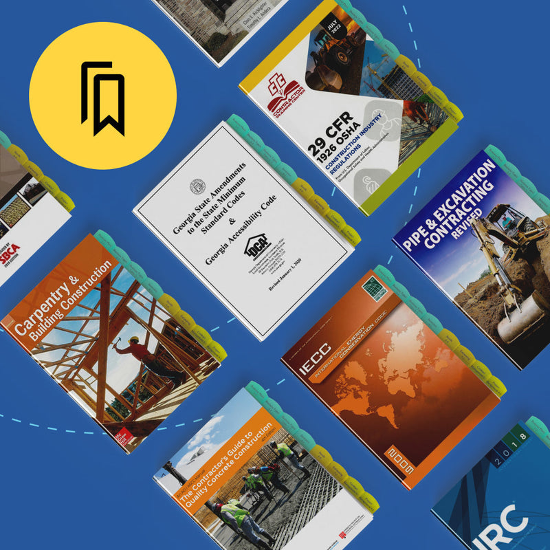 Georgia Residential Basic Exam Tabbed and Highlighted Book Bundle
