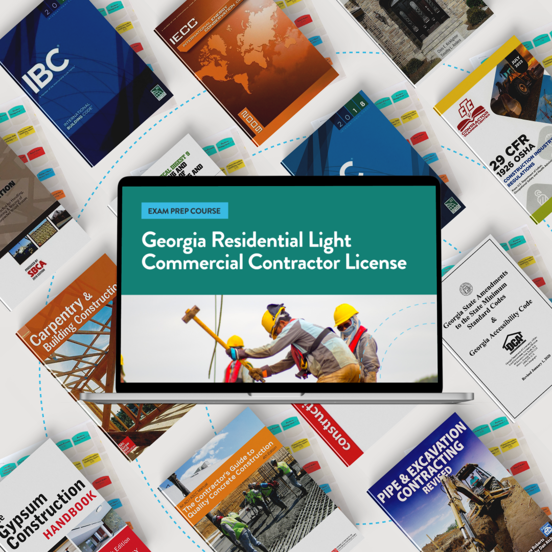 Georgia Residential/Light Commercial Contractor Essential Exam Prep Package