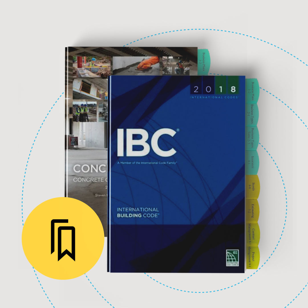 National Standard General Building Contractor A (ICC G11) Exam Tabbed and Highlighted Book Bundle