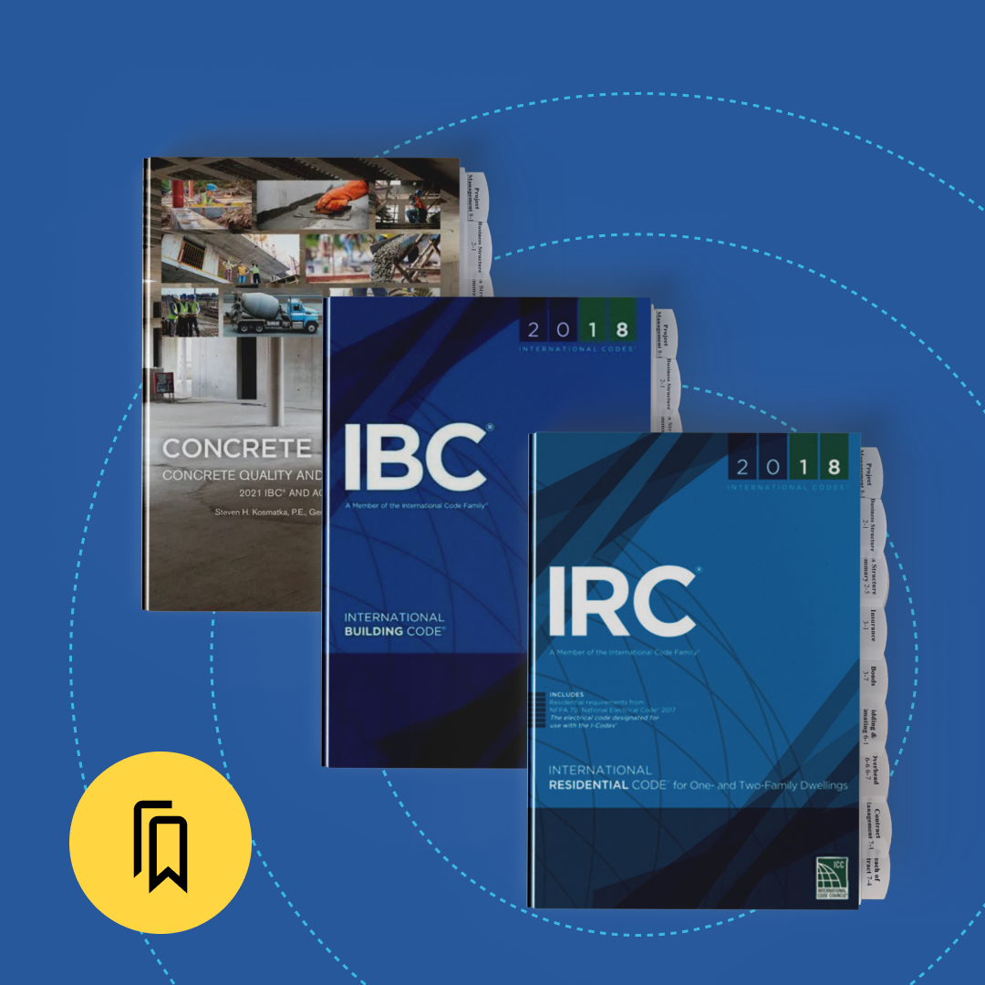 National Standard Building Contractor B (ICC G12) Exam Tabbed and Highlighted Book Bundle