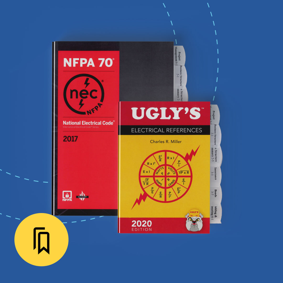 National Standard Residential Electrician (ICC G18) Exam Tabbed and Highlighted Book Bundle