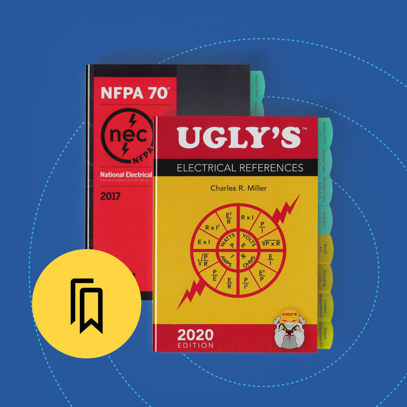 National Standard Journeyman Electrician (ICC G17) Exam Tabbed and Highlighted Book Bundle