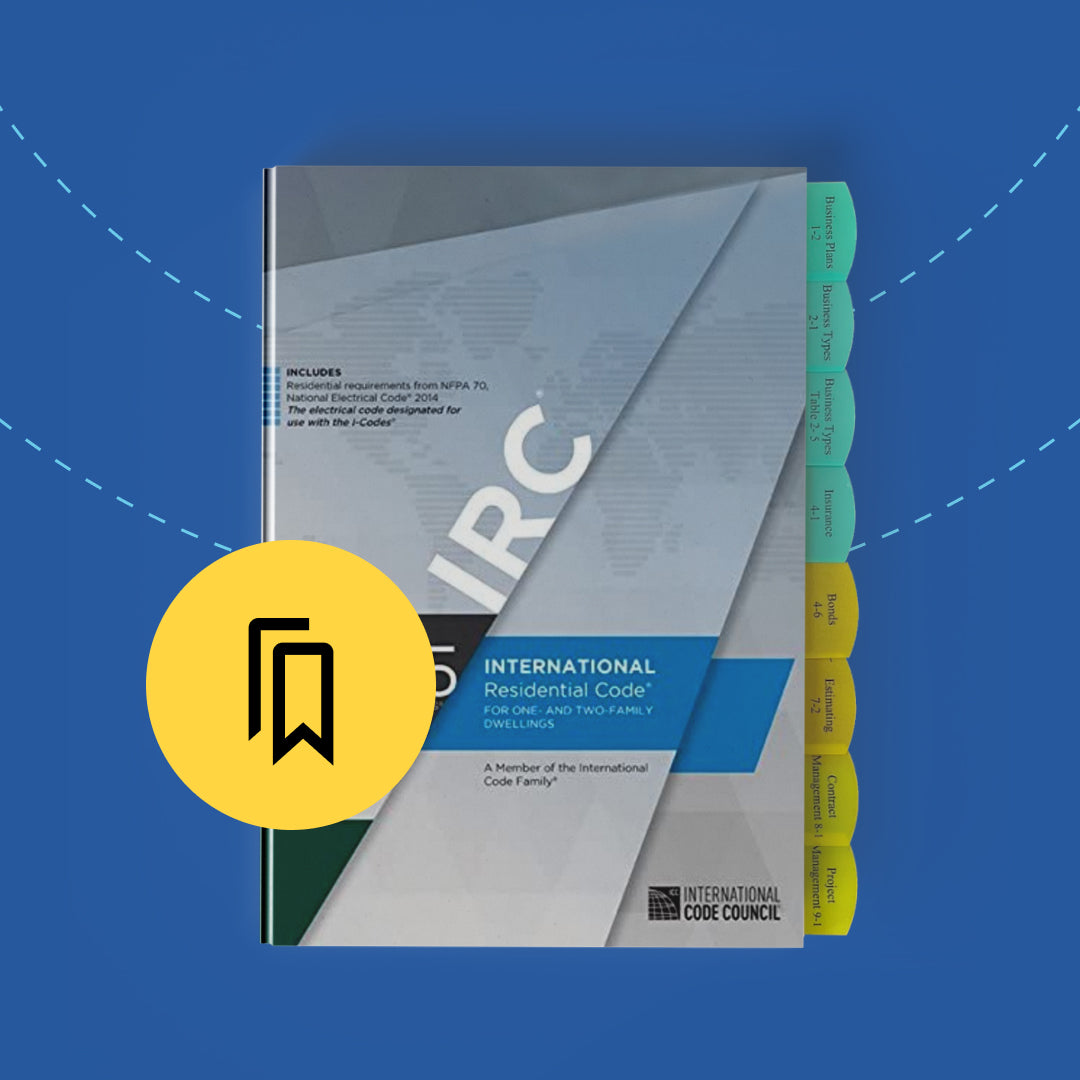Tabbed and Highlighted International Residential Code 2015