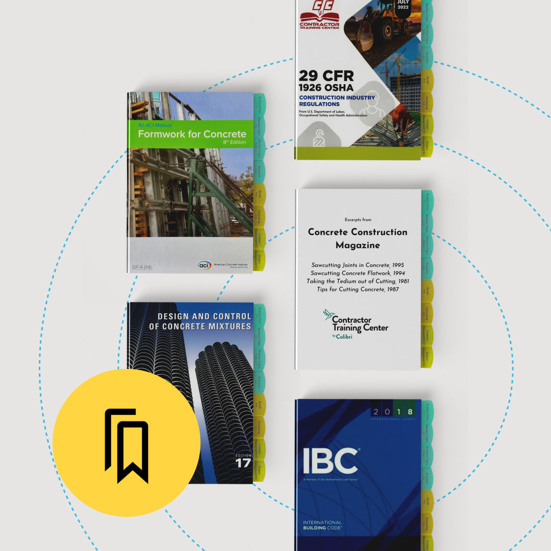 Mississippi Concrete Exam Prep Pre-Tabbed and Highlighted Book Bundle