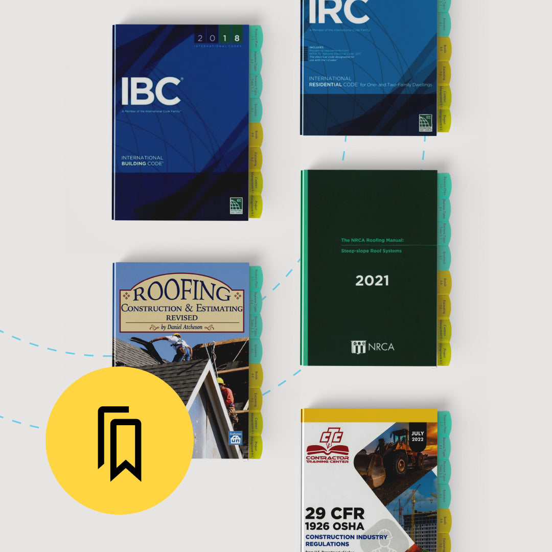 Mississippi Residential Roofer Exam Tabbed and Highlighted Book Bundle