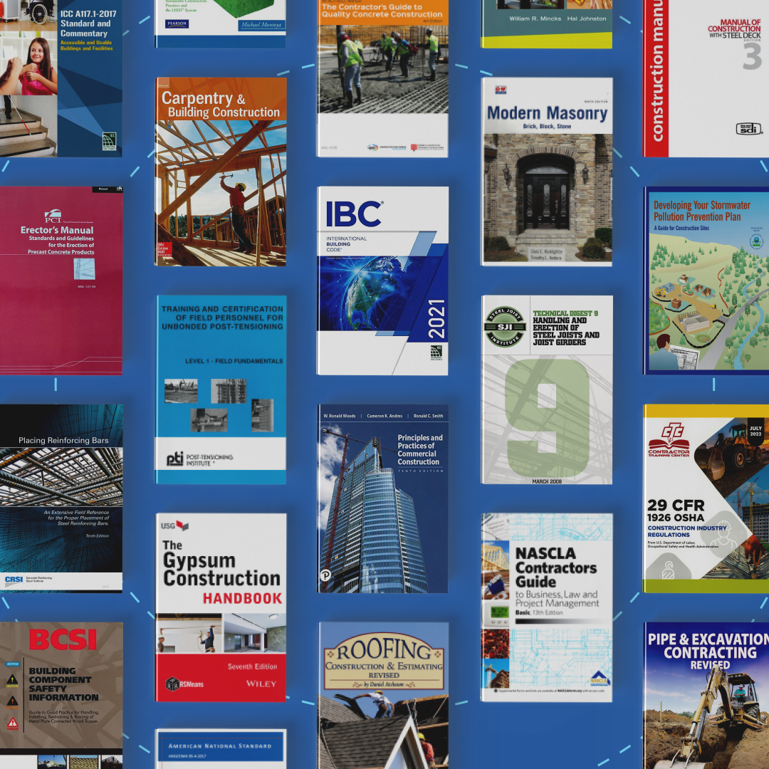 National NASCLA Commercial Builder Accredited Exam Book Bundle