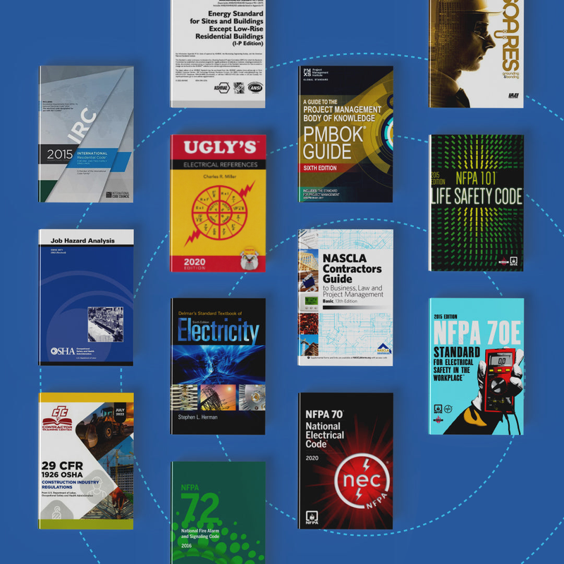 NASCLA Accredited Trade Examination for Electrical Contractors Book Bundle