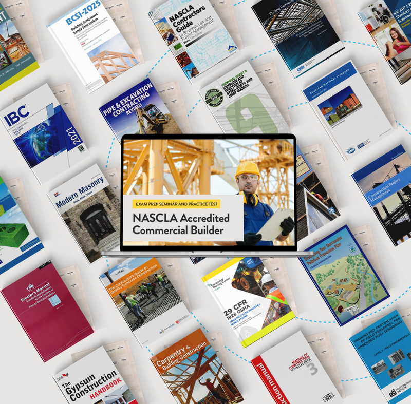 Online Package: NASCLA Commercial Builder Exam Prep