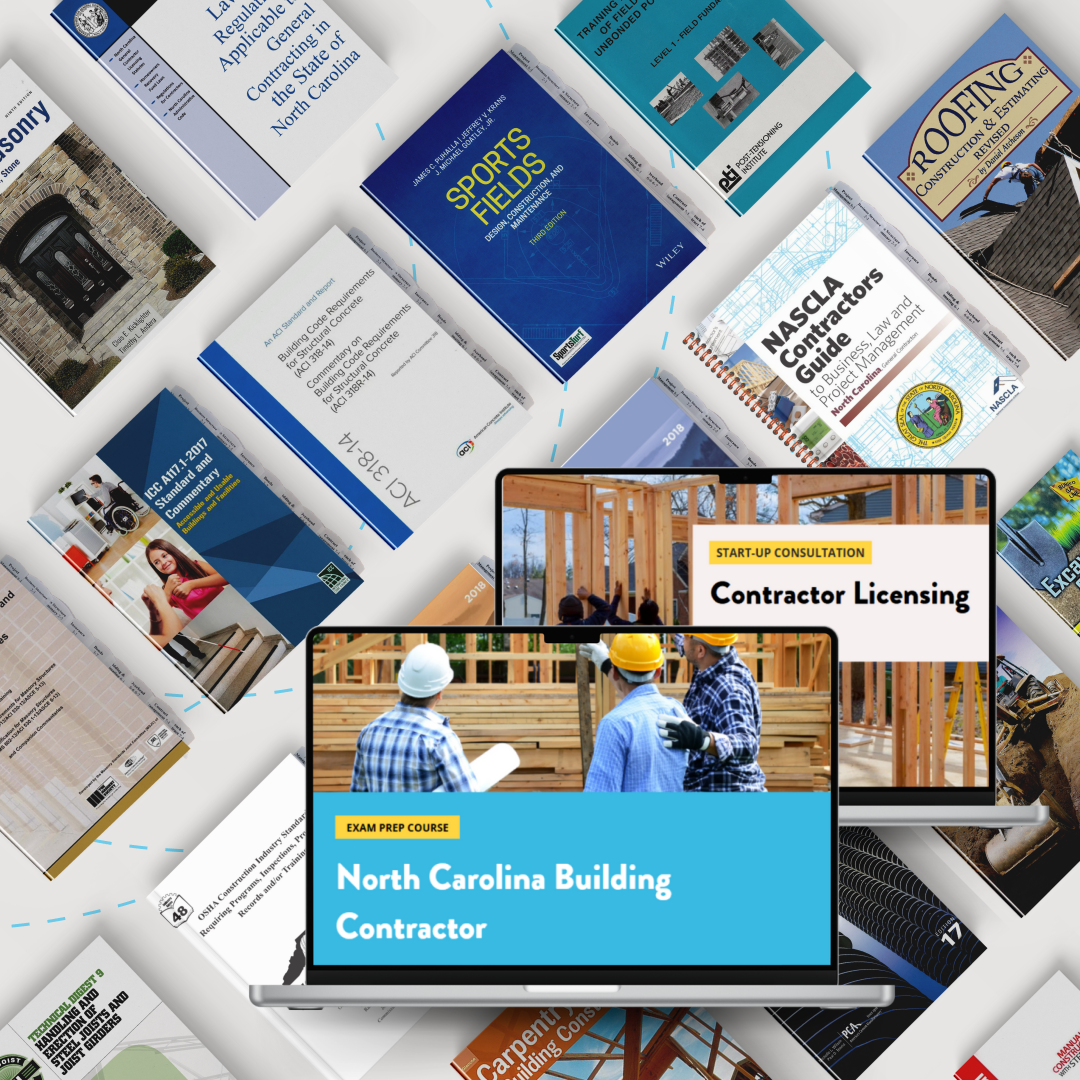 Full-Service Package: North Carolina Building Contractor Exam