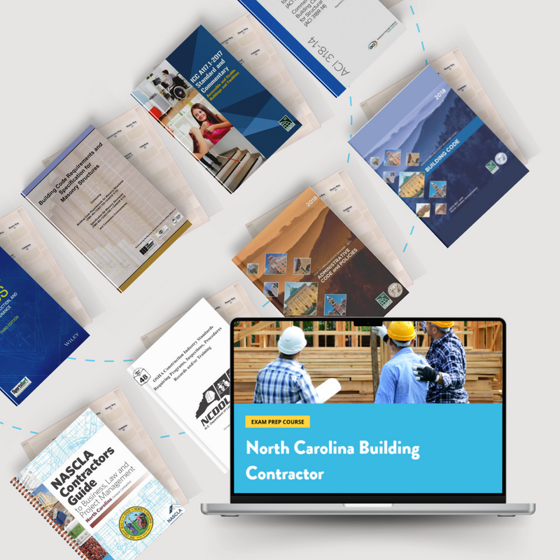 Online Package: North Carolina Building Contractor Exam