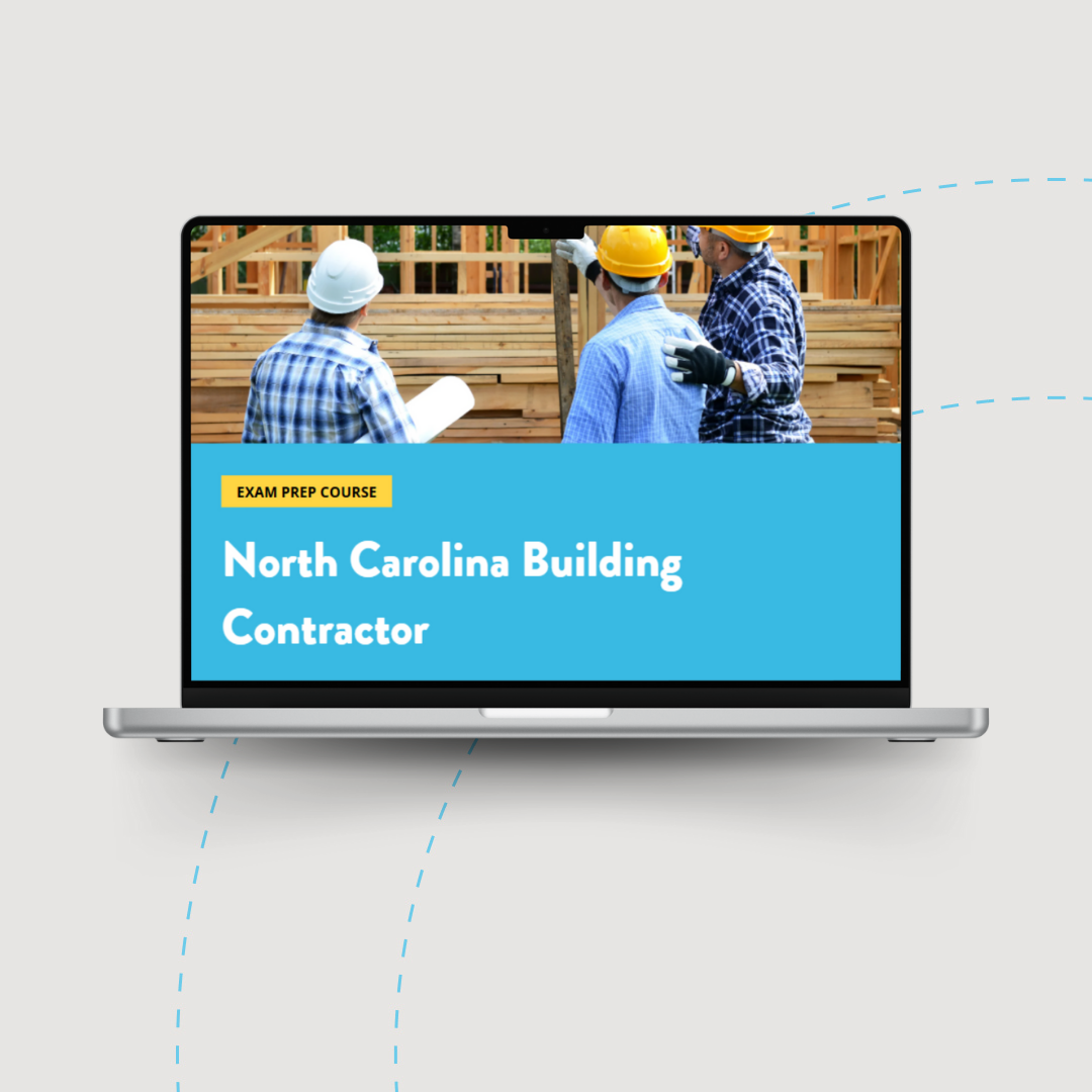 North Carolina Building Contractor Exam Prep Course