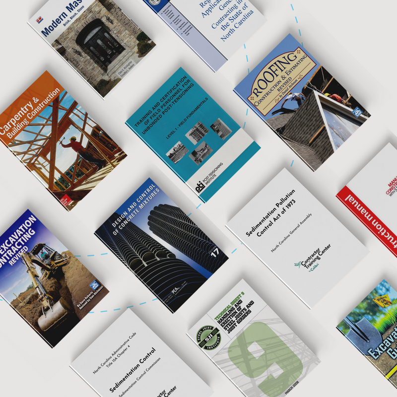 North Carolina Building Contractor Exam Supplemental Study References Book Bundle