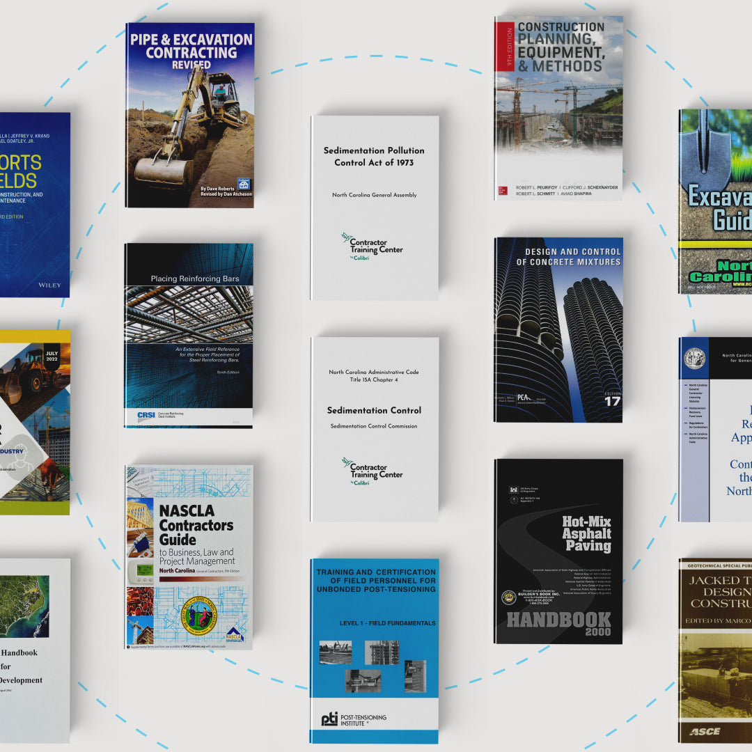 North Carolina Highway Contractor Exam Book Bundle