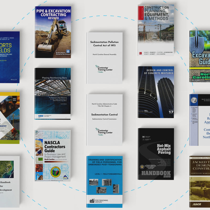 North Carolina Highway Contractor Exam Book Bundle