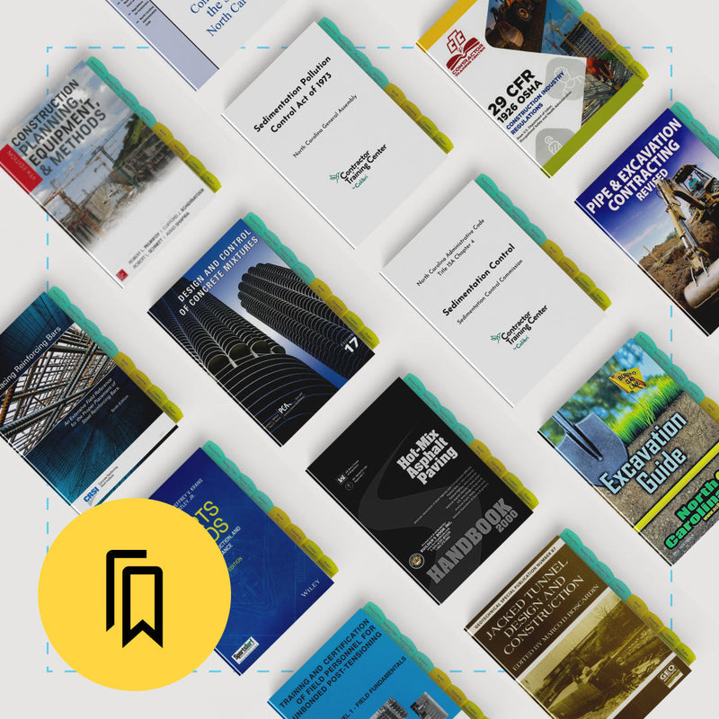 North Carolina Highway Exam Tabbed and Highlighted Book Bundle