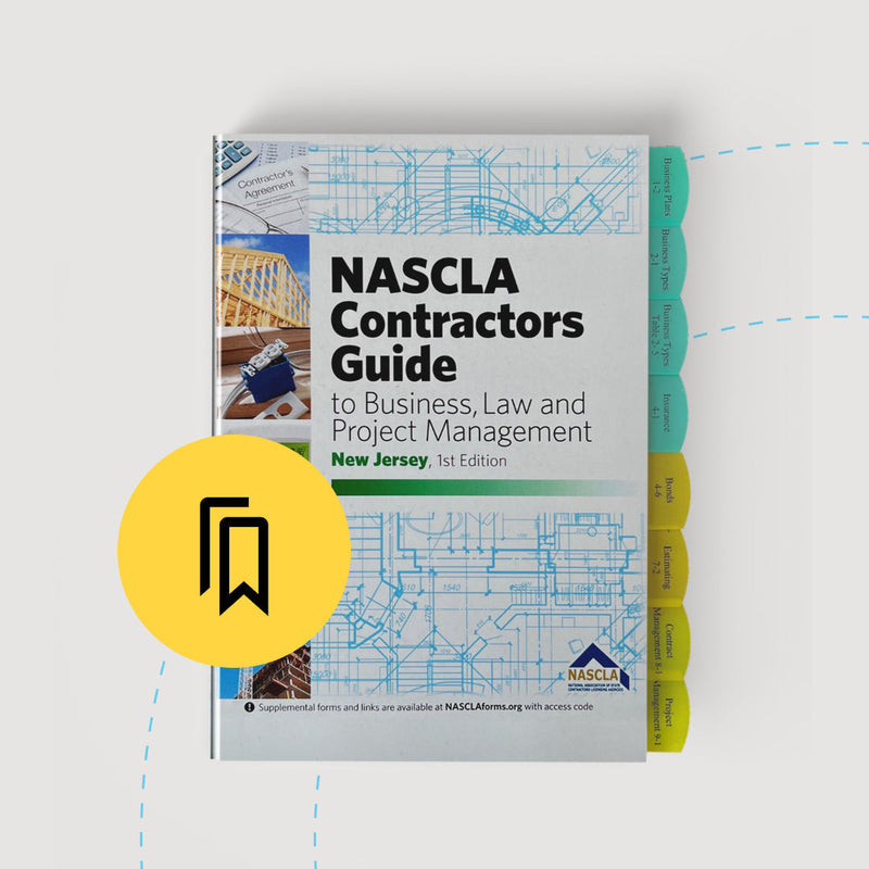 Tabbed and Highlighted New Jersey Business Law Exam Reference Manual