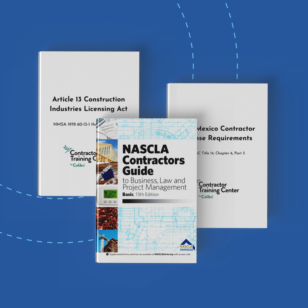 New Mexico Contractor Business and Law Exam Book Bundle