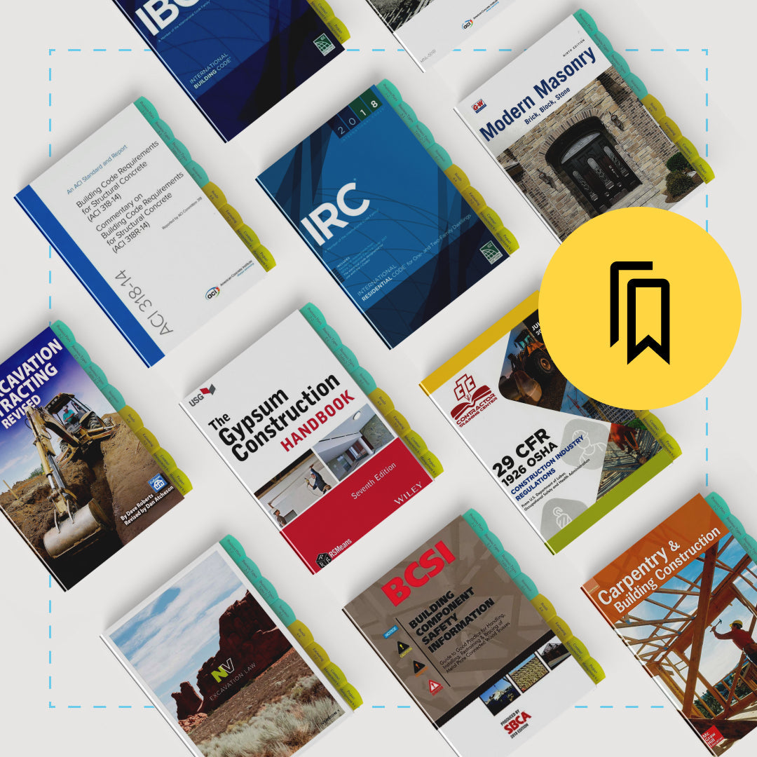 Nevada B-2 Contractor Exam Tabbed and Highlighted Book Bundle