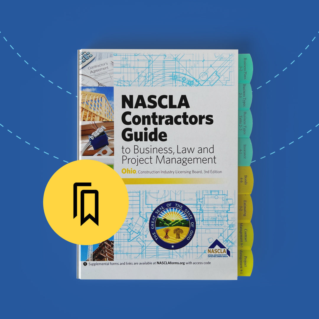 Ohio Contractors Business and Law Pre-Tabbed and Highlighted Book