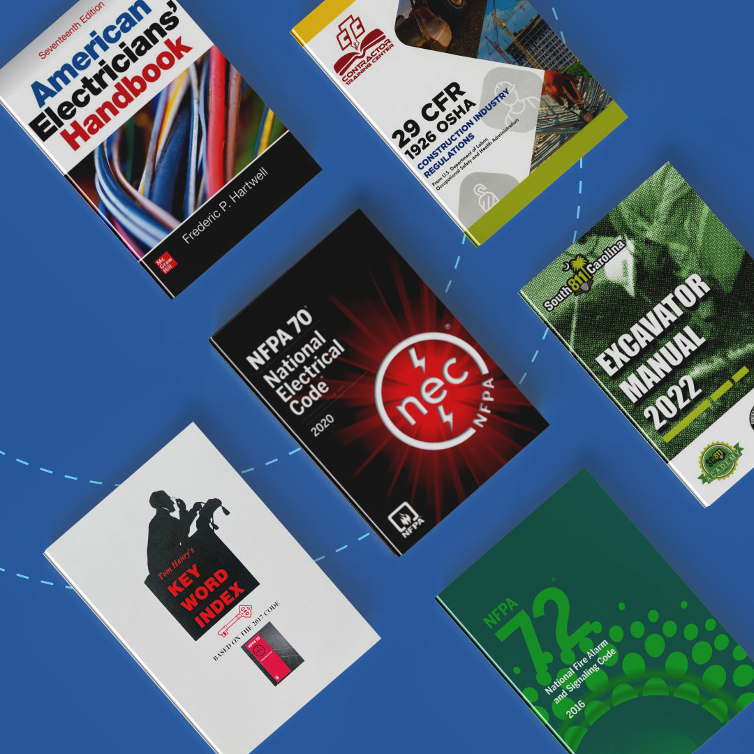 South Carolina Commercial Electrician Exam Book Bundle