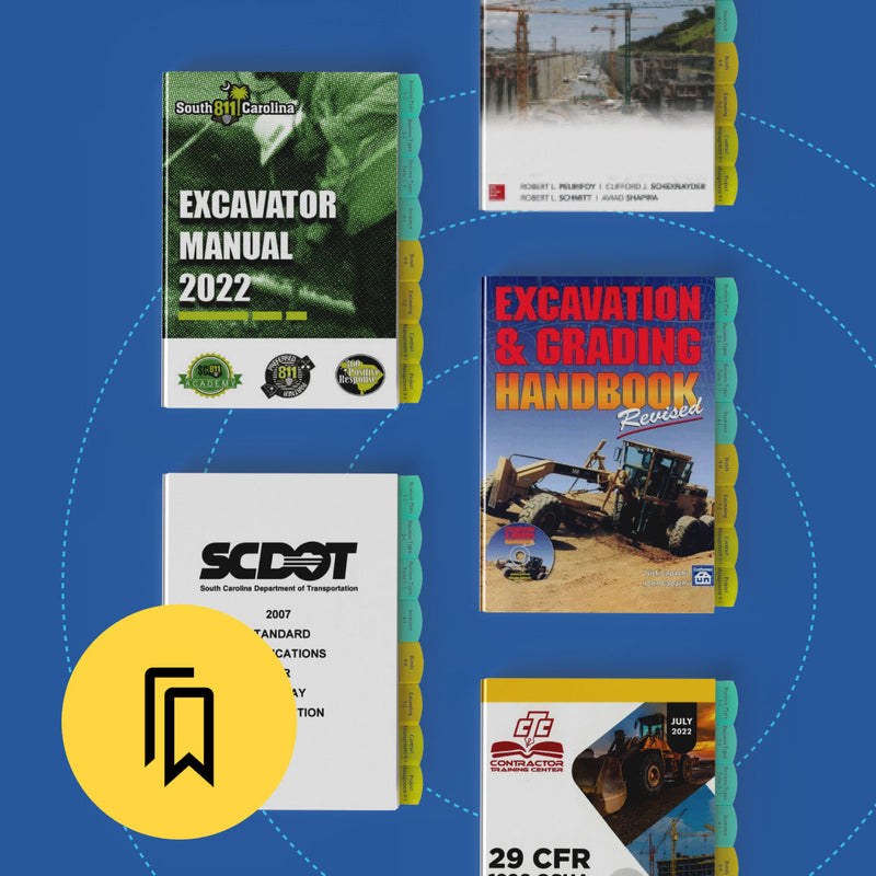 South Carolina Grading Contractor Tabbed and Highlighted Book Bundle
