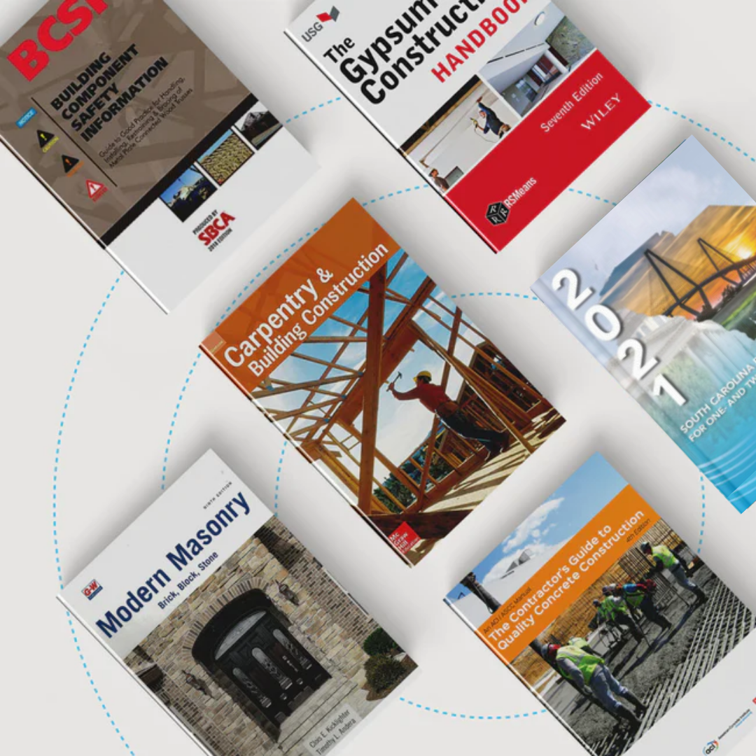 South Carolina Residential Builder Exam Book Bundle