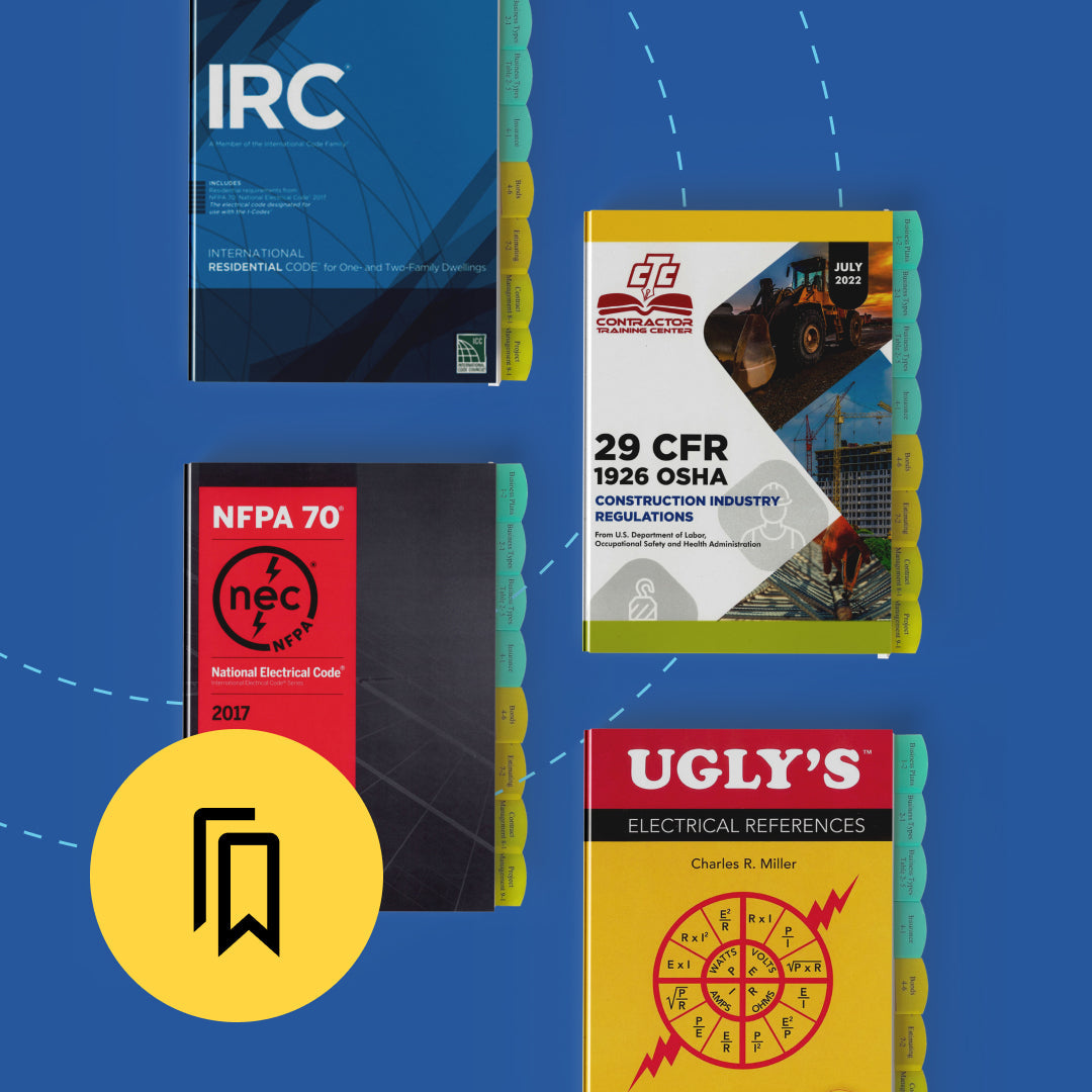 South Carolina Residential Electrical Exam Tabbed and Highlighted Book Bundle