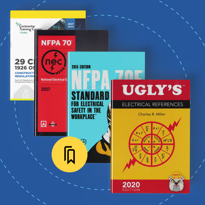 Tennessee Limited Licensed Electrician (LLE) Exam Tabbed and Highlighted Book Bundle