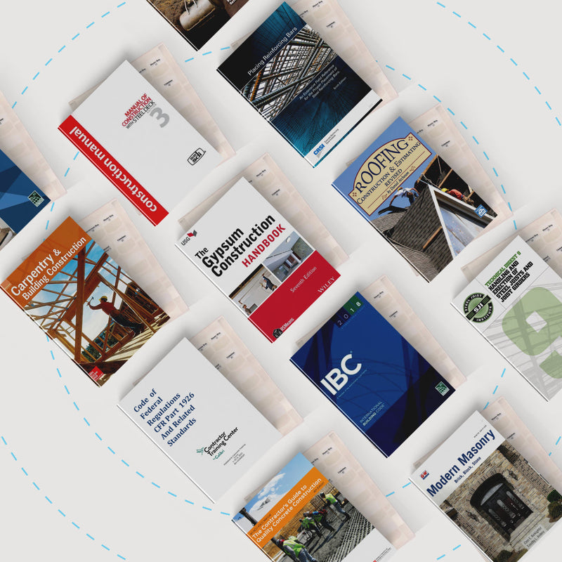 Virginia Commercial Building Contractor (CBC) Exam Book and Tab Set