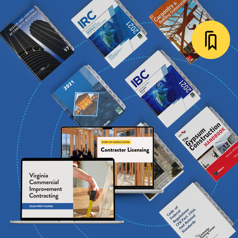 Full-Service Package: Virginia Commercial Improvement Contractor (CIC) Exam