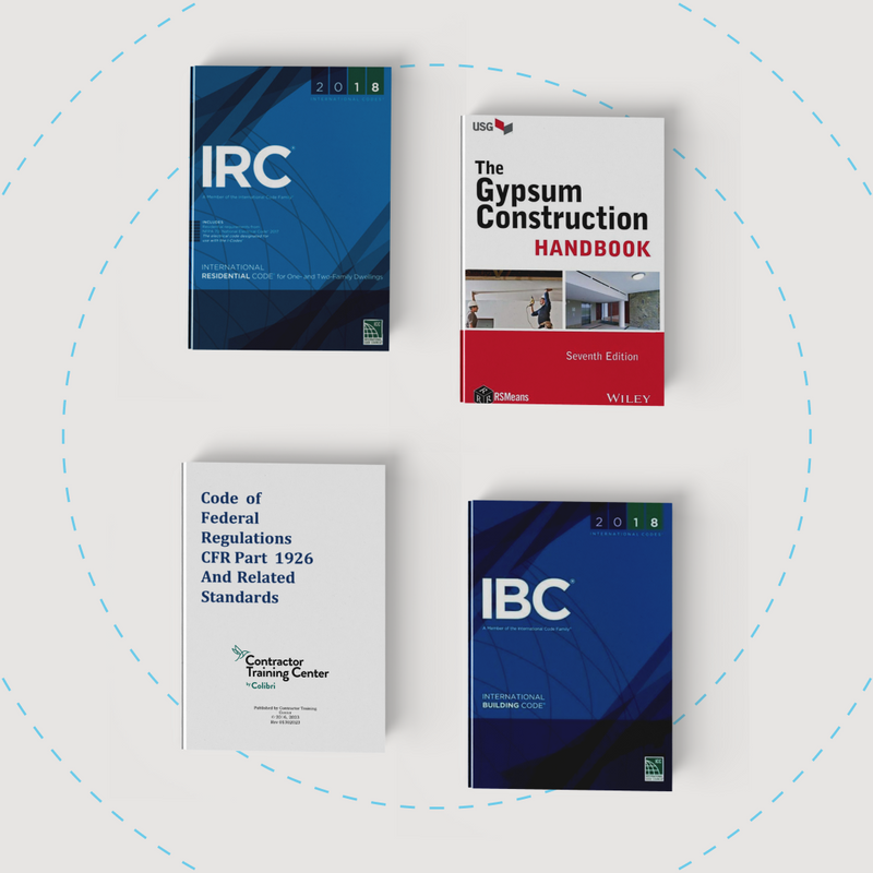 Virginia Drywall Contracting (DRY) Exam Book Bundle