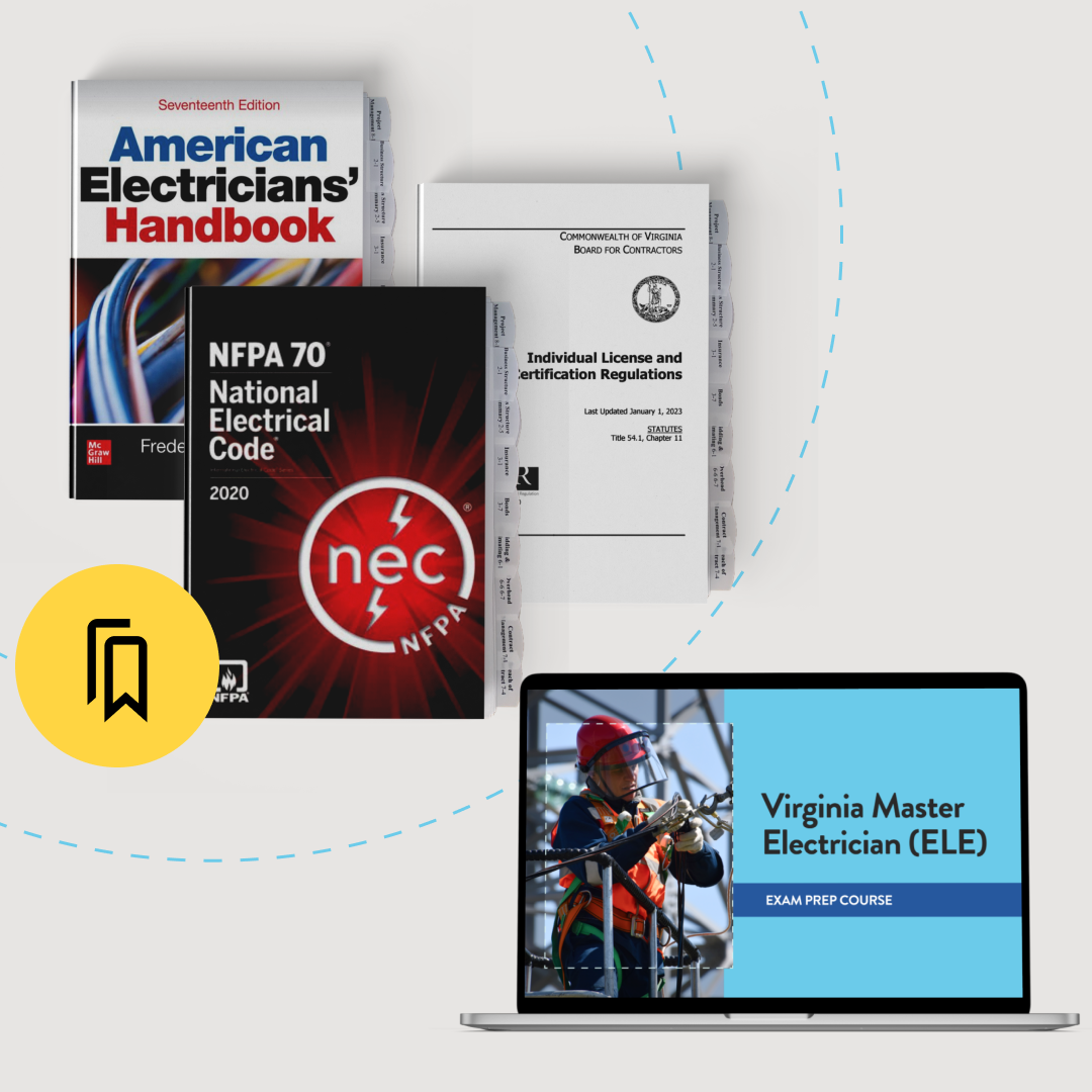Virginia Master Electrician (ELE) Exam Prep Package