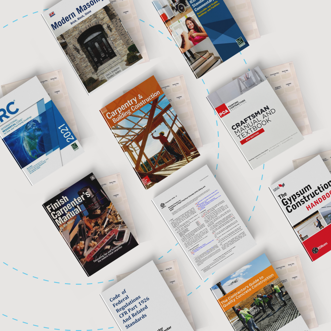 Virginia Home Improvement Contractor (HIC) Exam Book and Tab Set