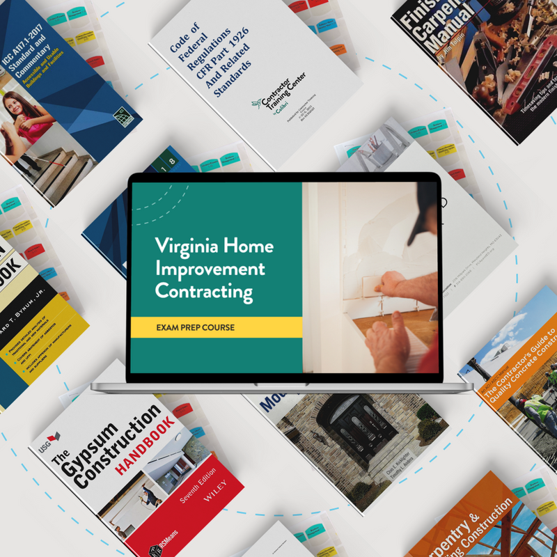 Virginia Home Improvement Contractor (HIC) Essential Exam Prep Package
