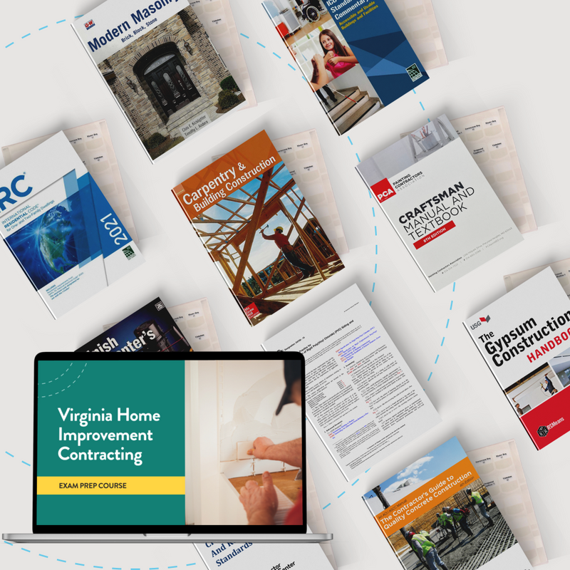 Online Package: Virginia Home Improvement Contractor (HIC) Exam