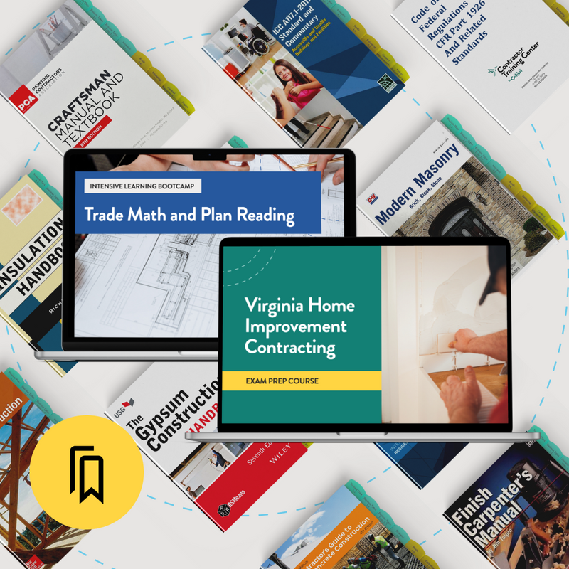 Full-Service Package: Virginia Home Improvement Contractor (HIC) Exam