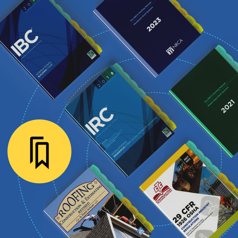 Virginia Roofing ROC Exam Pre-Tabbed and Highlighted Book Bundle