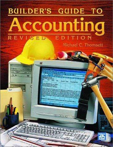 Builder's Guide to Accounting, 2001 Tabbed and Highlighted
