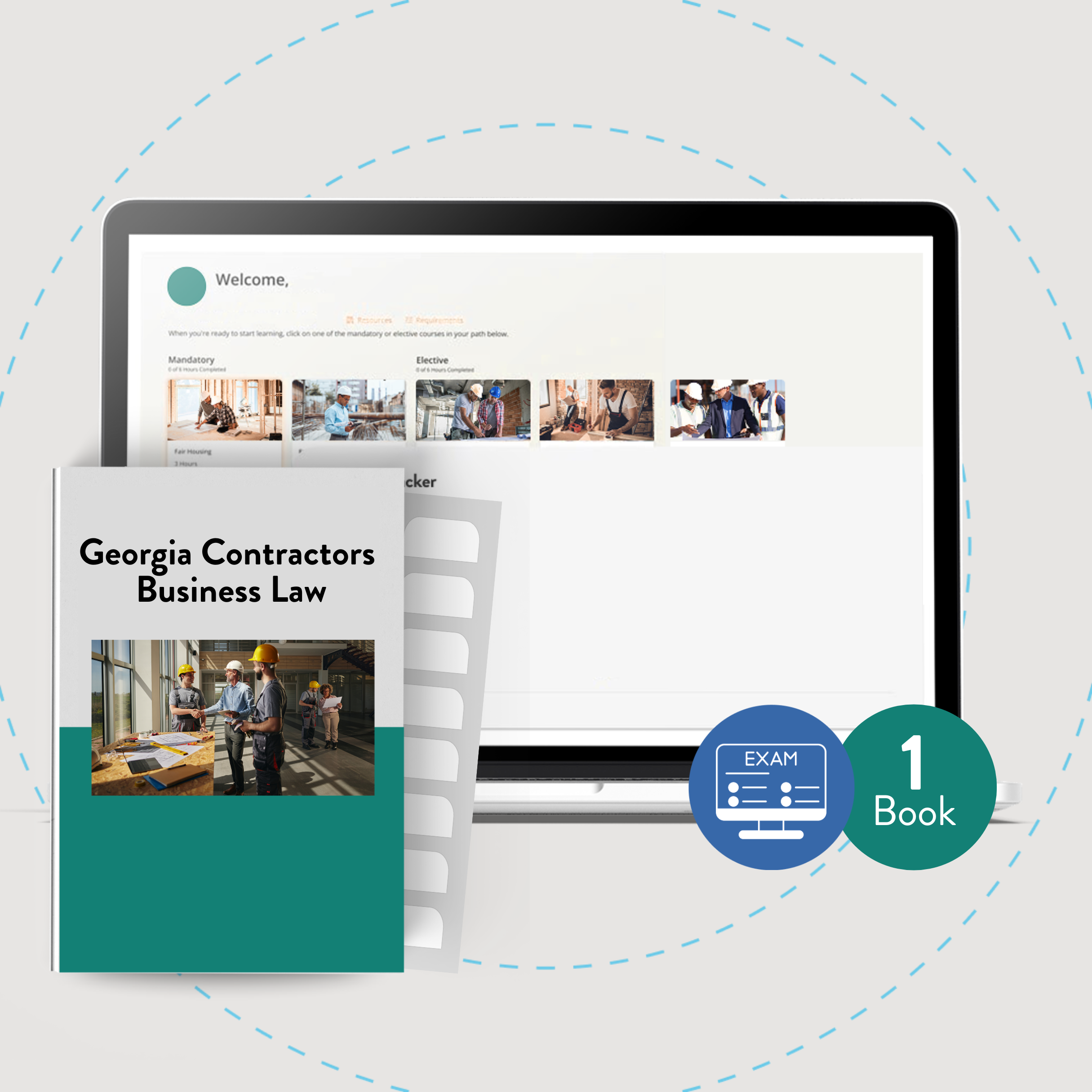 Essential Package: Georgia Contractors Business and Law Management Exam