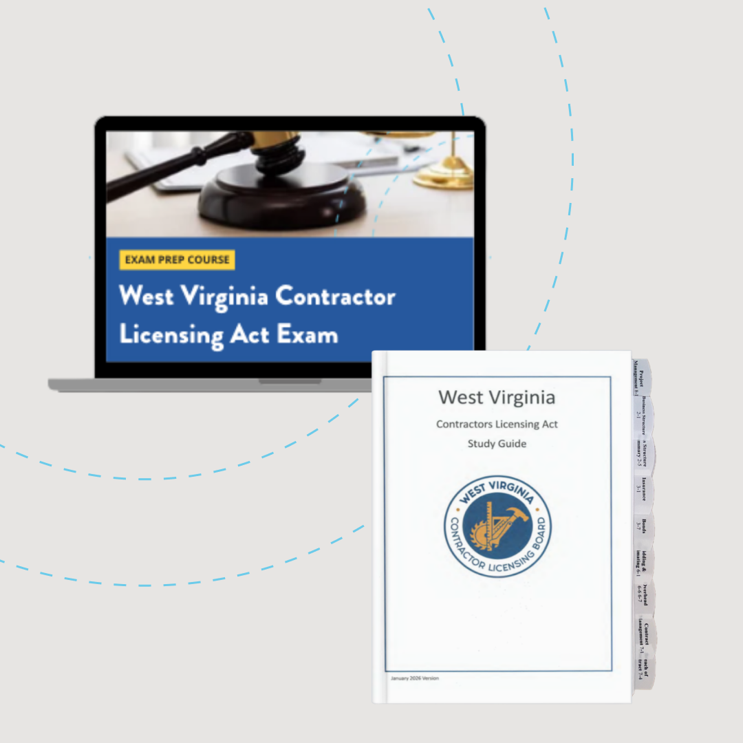 Pro Package: West Virginia Contractor Licensing Act Exam Prep